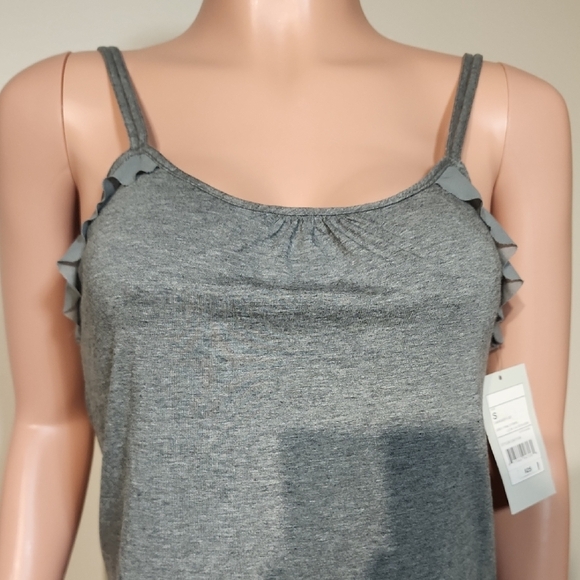 Olsenboye Gray Pleated Camisole Intimates - Picture 9 of 11